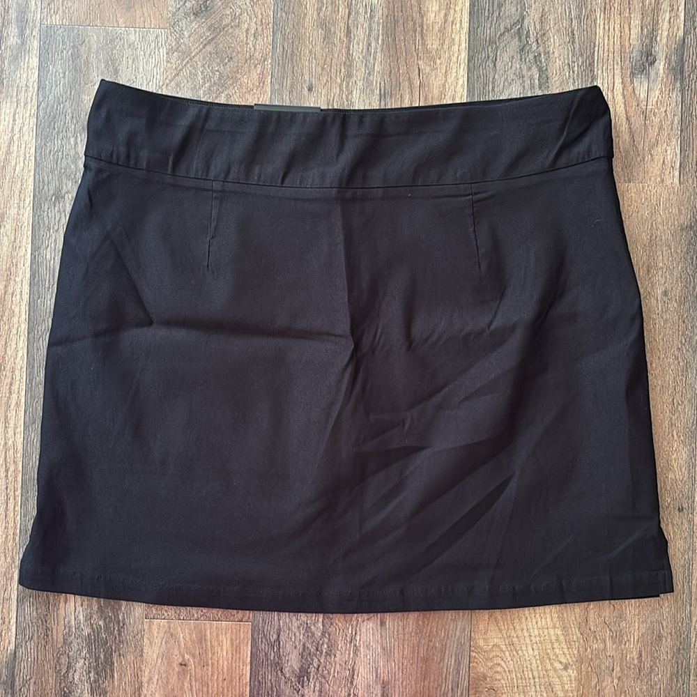Rafaella Black Mini Skort New with tags XXL - Picture 2 of 8